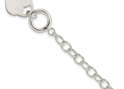 Sterling Silver Bracelets Style QG3280 - Classique Jewelry Inc.