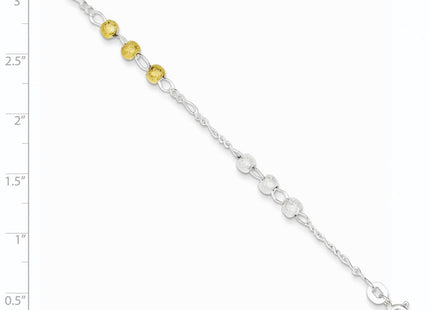 Sterling Silver Bracelets Style QG3297 - Classique Jewelry Inc.