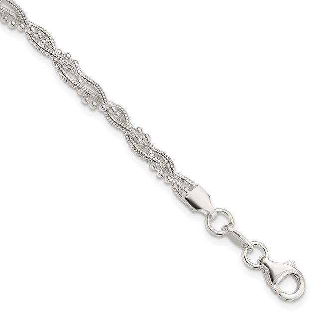 Sterling Silver Bracelets Style QG3299 - Classique Jewelry Inc.