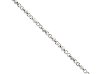 Sterling Silver Bracelets Style QG3310 - Classique Jewelry Inc.