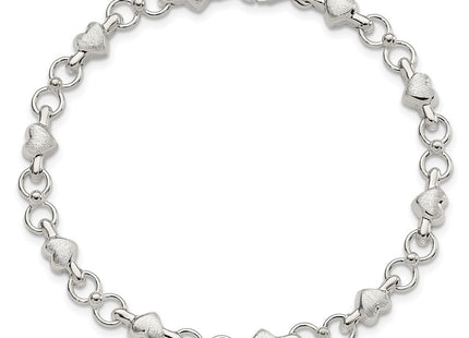 Sterling Silver Bracelets Style QG3310 - Classique Jewelry Inc.