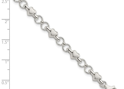 Sterling Silver Bracelets Style QG3310 - Classique Jewelry Inc.