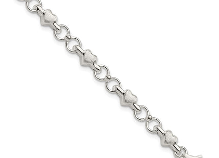 Sterling Silver Bracelets Style QG3310 - Classique Jewelry Inc.