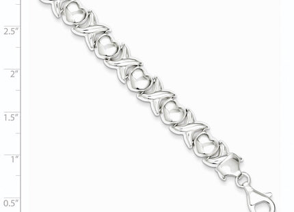 Sterling Silver Bracelets Style QG3312 - Classique Jewelry Inc.