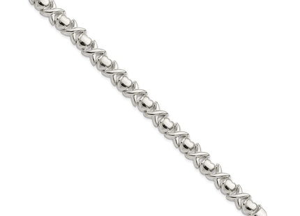Sterling Silver Bracelets Style QG3312 - Classique Jewelry Inc.