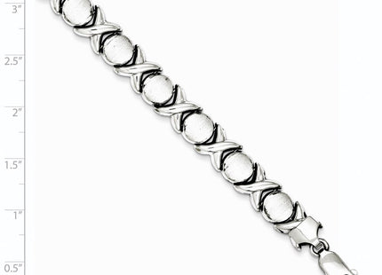 Sterling Silver Bracelets Style QG3314 - Classique Jewelry Inc.
