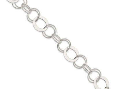Sterling Silver Bracelets Style QG3327 - Classique Jewelry Inc.