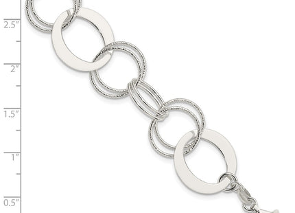 Sterling Silver Bracelets Style QG3327 - Classique Jewelry Inc.