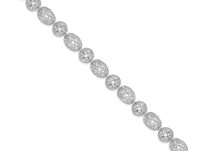 Sterling Silver Bracelets Style QG3335 - Classique Jewelry Inc.