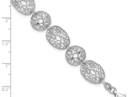 Sterling Silver Bracelets Style QG3335 - Classique Jewelry Inc.