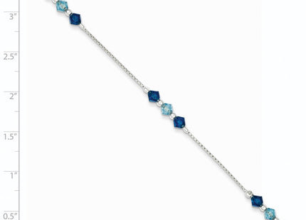 Sterling Silver Bracelets Style QG3356 - Classique Jewelry Inc.