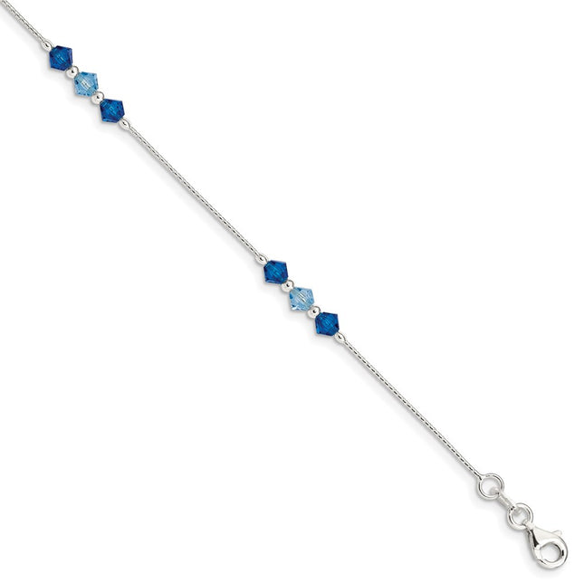 Sterling Silver Bracelets Style QG3356 - Classique Jewelry Inc.