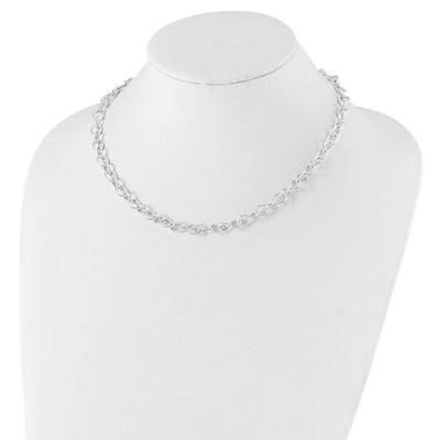 Sterling Silver Cable Necklace