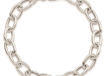 Sterling Silver Open Link Cable Necklace