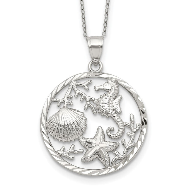 Sterling Silver Pendants Style QG3379 - Classique Jewelry Inc.