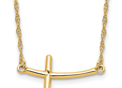 Sterling silver cross necklace