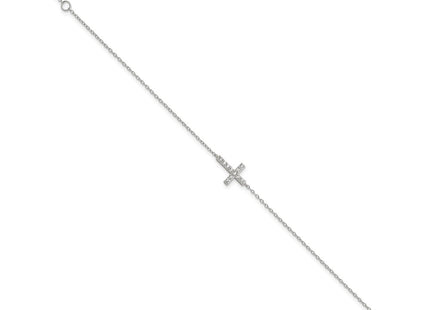 Sterling Silver Bracelets Style QG3470 - Classique Jewelry Inc.