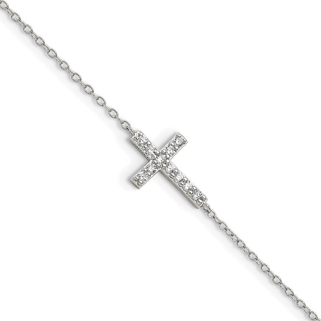 Sterling Silver Bracelets Style QG3470 - Classique Jewelry Inc.