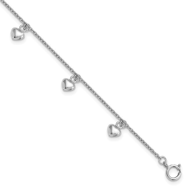 Sterling Silver Bracelets Style QG3480 - Classique Jewelry Inc.
