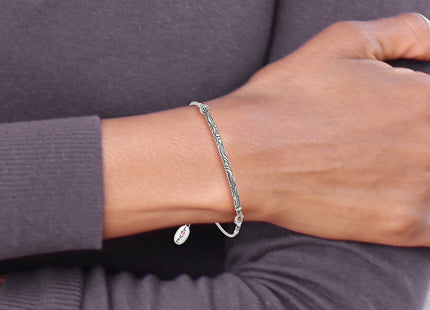 Sterling Silver Bracelets Style QG3498 - Classique Jewelry Inc.