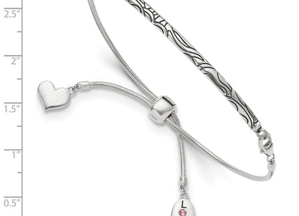 Sterling Silver Bracelets Style QG3498 - Classique Jewelry Inc.