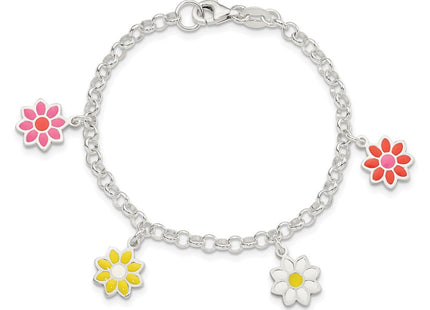 Sterling Silver Bracelets Style QG3515 - Classique Jewelry Inc.