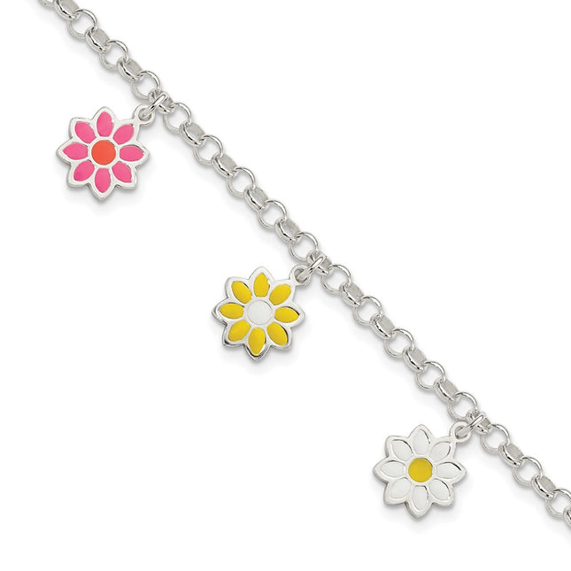 Sterling Silver Bracelets Style QG3515 - Classique Jewelry Inc.