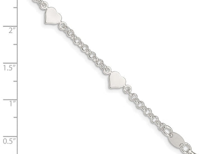 Sterling Silver Bracelets Style QG3536 - Classique Jewelry Inc.