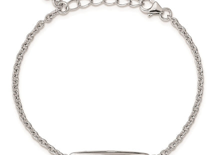 Sterling Silver Bracelets Style QG3537 - Classique Jewelry Inc.