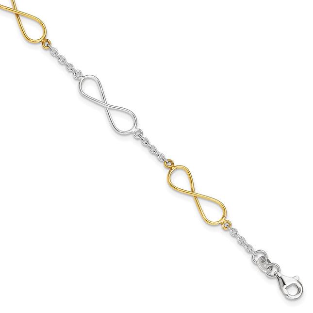 Sterling Silver Bracelets Style QG3586 - Classique Jewelry Inc.