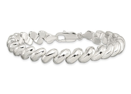 Sterling Silver Bracelets Style QG3599 - Classique Jewelry Inc.