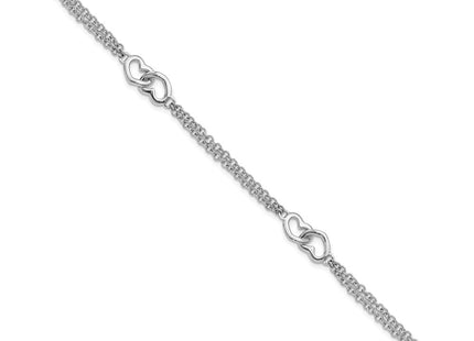 Sterling Silver Chain Bracelets Style QG3605 - Classique Jewelry Inc.