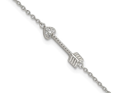 Sterling Silver Bracelets Style QG3607 - Classique Jewelry Inc.