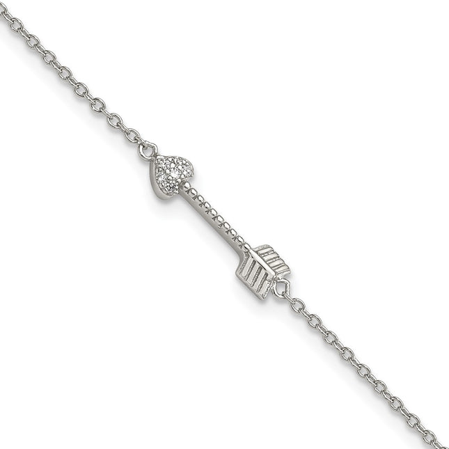 Sterling Silver Bracelets Style QG3607 - Classique Jewelry Inc.
