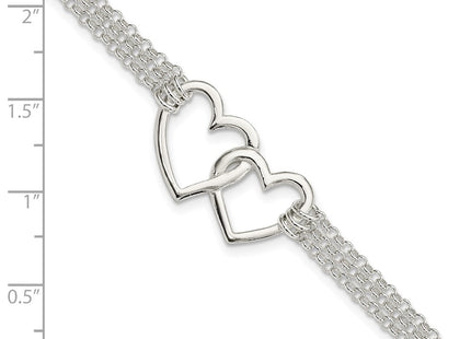 Sterling Silver Bracelets Style QG3608 - Classique Jewelry Inc.