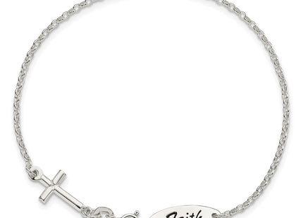 Sterling Silver Bracelets Style QG3624 - Classique Jewelry Inc.