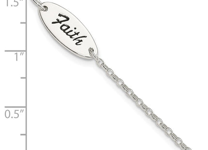 Sterling Silver Bracelets Style QG3624 - Classique Jewelry Inc.