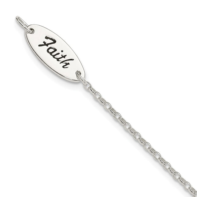 Sterling Silver Bracelets Style QG3624 - Classique Jewelry Inc.