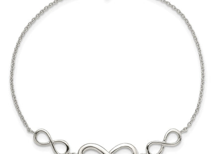 Sterling Silver Bracelets Style QG3627 - Classique Jewelry Inc.
