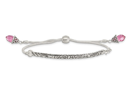 Sterling Silver Bracelets Style QG3635 - Classique Jewelry Inc.