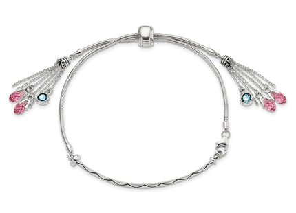 Sterling Silver Bracelets Style QG3636 - Classique Jewelry Inc.