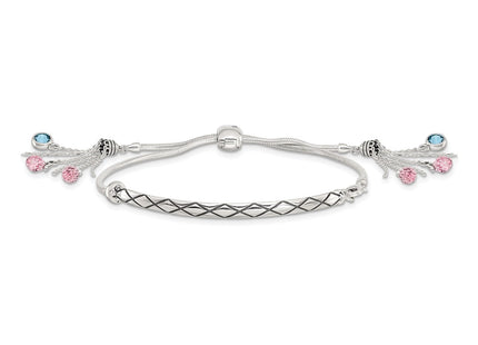 Sterling Silver Bracelets Style QG3636 - Classique Jewelry Inc.