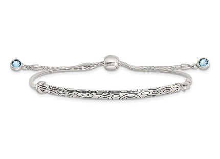 Sterling Silver Bracelets Style QG3637 - Classique Jewelry Inc.