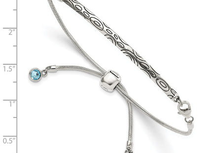 Sterling Silver Bracelets Style QG3637 - Classique Jewelry Inc.