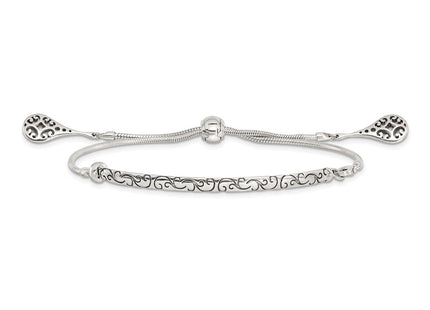 Sterling Silver Bracelets Style QG3638 - Classique Jewelry Inc.