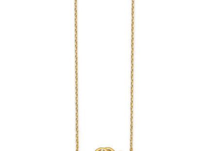 SS/Gold Plated Jewelry Style QG3671GP - Classique Jewelry Inc.