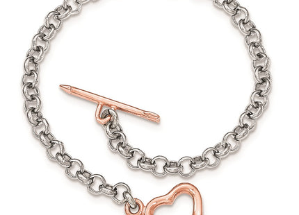 SS/Gold Plated Bracelets Style QG3810 - Classique Jewelry Inc.