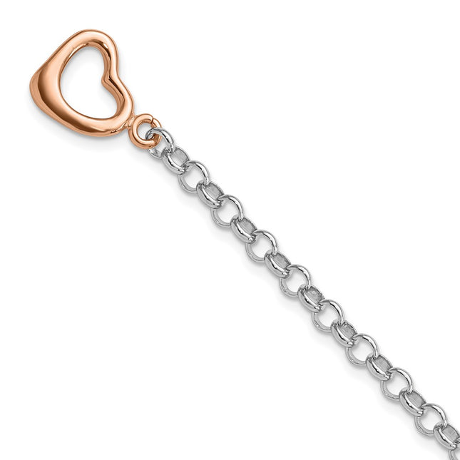 SS/Gold Plated Bracelets Style QG3810 - Classique Jewelry Inc.