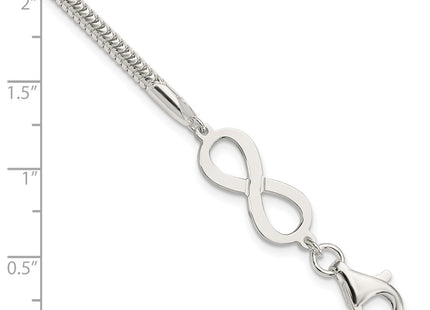 Sterling Silver Bracelets Style QG3814 - Classique Jewelry Inc.