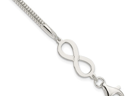 Sterling Silver Bracelets Style QG3814 - Classique Jewelry Inc.